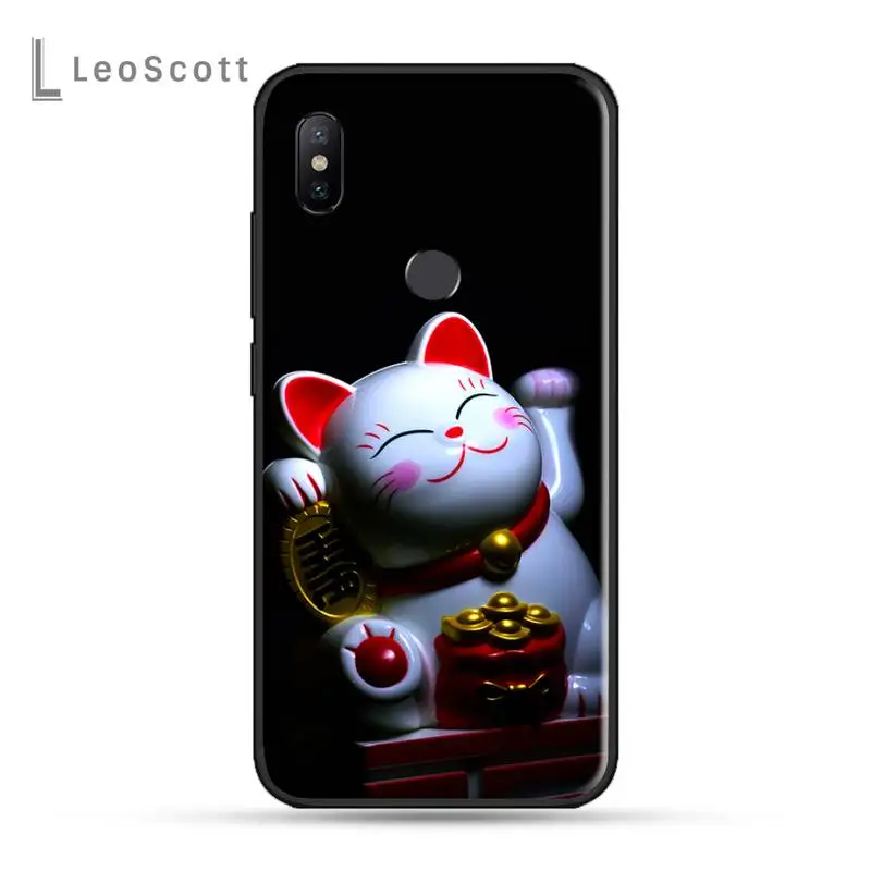 

Beckoning cat japanese style Phone Case For Xiaomi Redmi 7 8 9t a3 9se k20 mi8 max3 lite 9 note 9s 10 pro