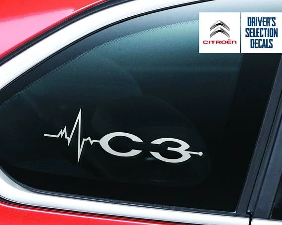 

For Car Sticker Decal C3 is in my Blood window sticker decals graphic Set of 2