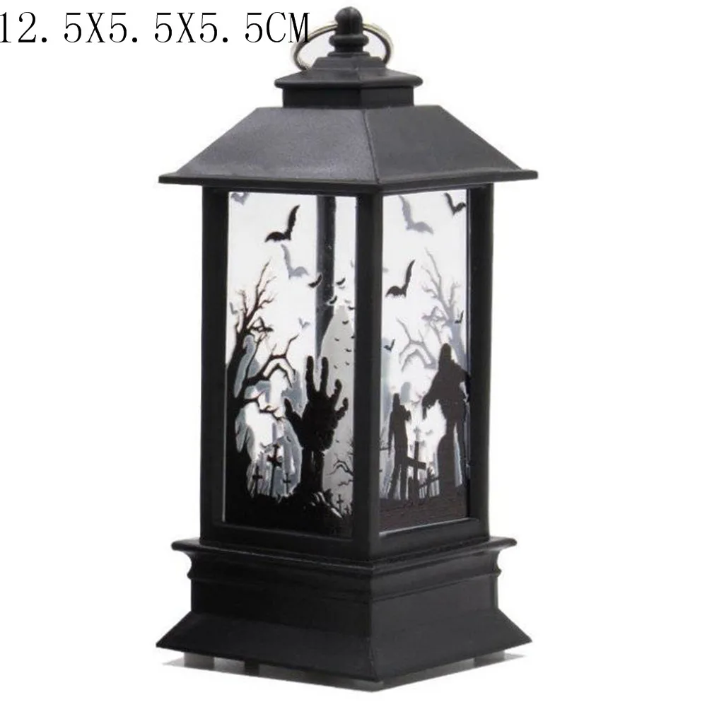 S Ghost Hand Lights 1 шт., лампа для Хэллоуина, искусственное пламя, украшение в виде тыквы, украшение в виде ведьмы, светодиодные фонари, ручная масляная лампа, светодиодная, украшение на Хэллоуин - Цвет: S Ghost Hand Lights