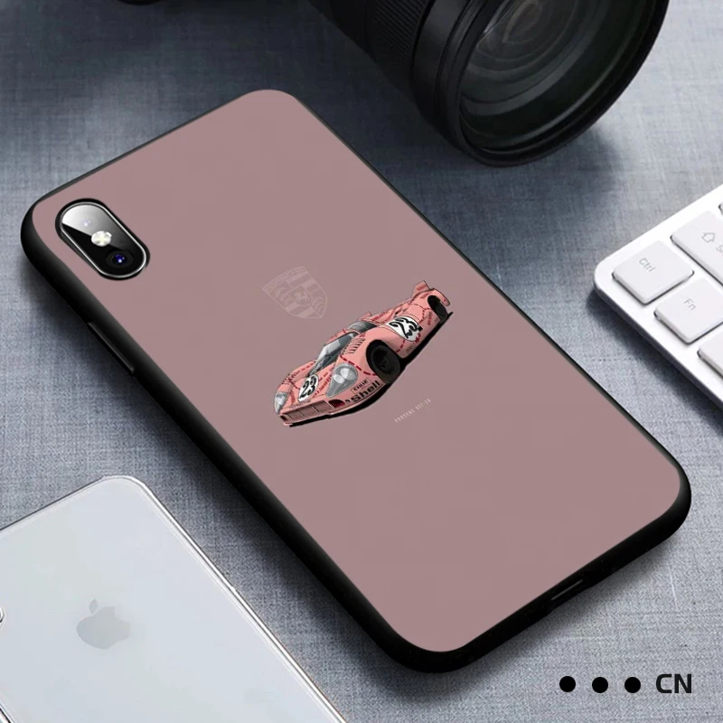 Чехол для телефона iPhone 11 Pro Max XR XS MAX X Простой автомобильный чехол Apple 8 7 6 5S s Plus