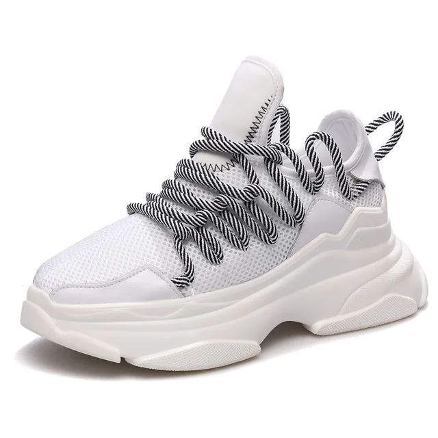 Женские массивные кроссовки повседневная обувь желтые белые 2020 | Обувь