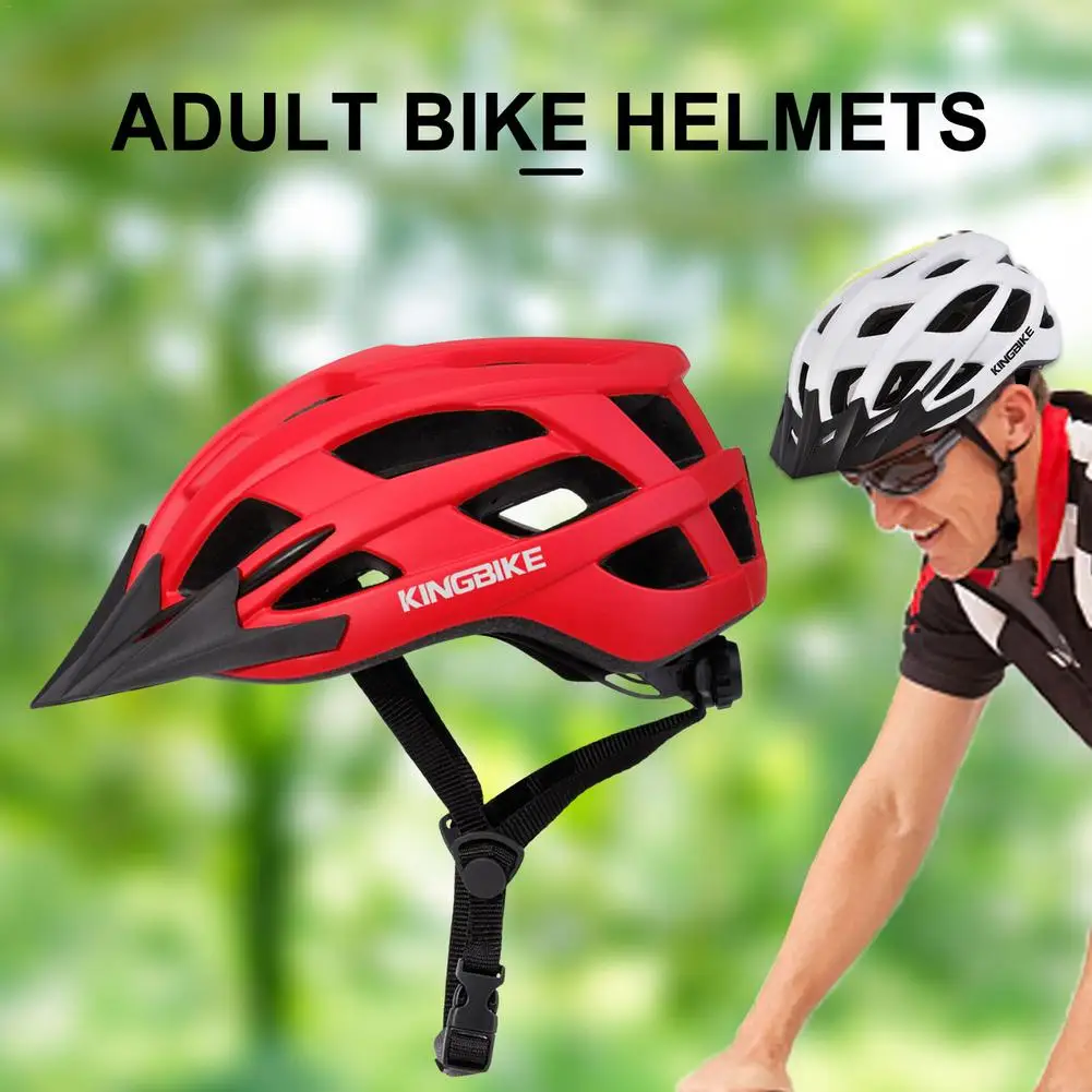 

Adult Bike Helmets Soft Bicycle Helmet With Detachable Visor Adjustable Head Circumference 58-62cm For Safety Riding Cycling