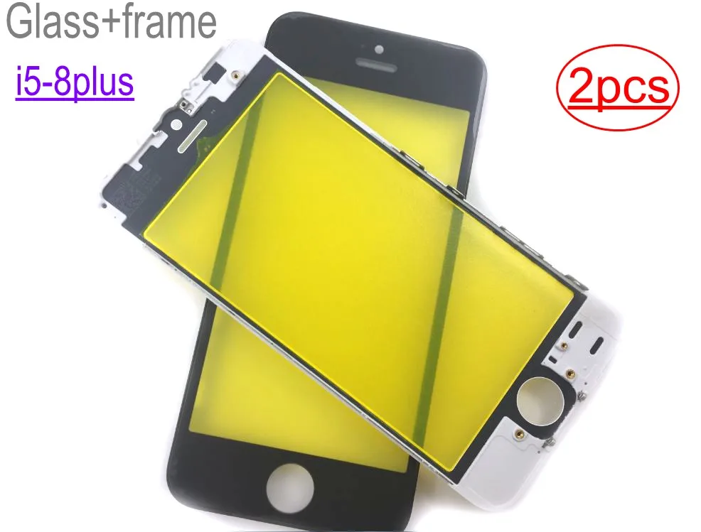2 шт. холодный пресс для iPhone 5 5s 5c 6 6S 6P 7 7p 8 8p plus ремонт белого черного сенсорного