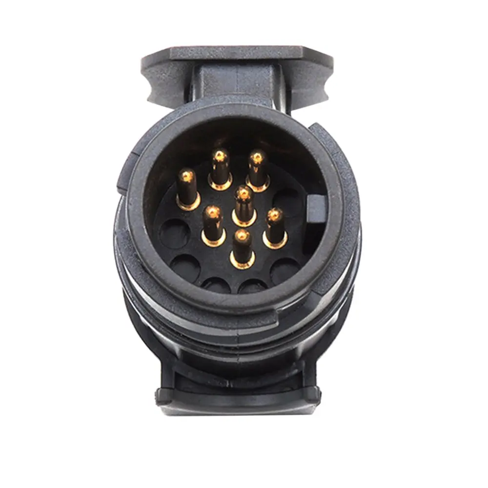 

13 Pin Turn 7 Pin Plug Socket Car Cable Connector Waterproof Trailer Signal Light Car Towing Conversion Adapter