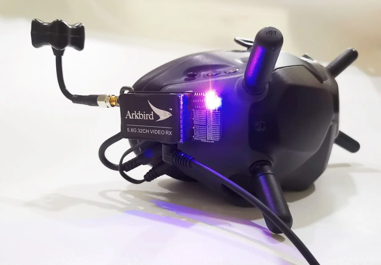 Цифро-аналоговый приемник модуля питания SKYZONE такой как Furious/Realacc DJI Goggles/Fatshark -
