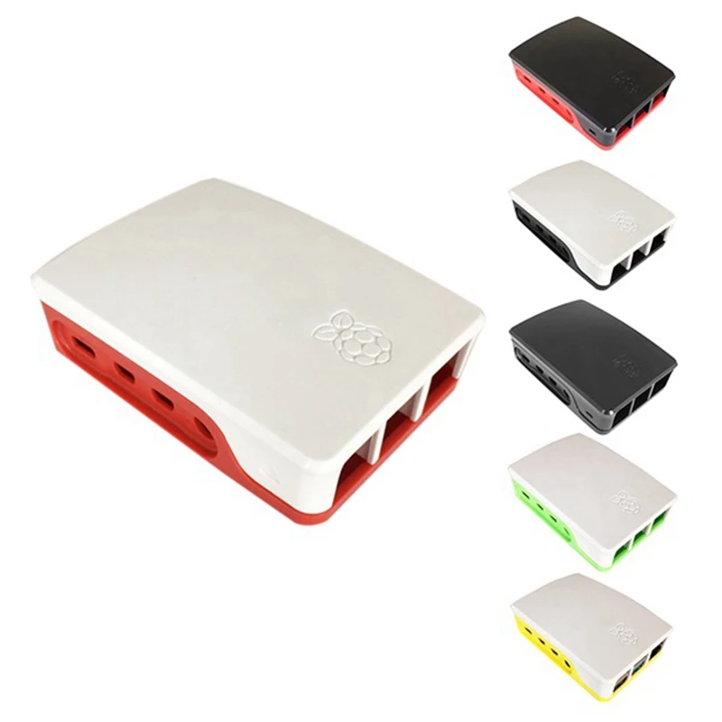 

Пластиковый Чехол для Raspberry Pi 4 Model B, классический дизайн для Raspberry Pi 4