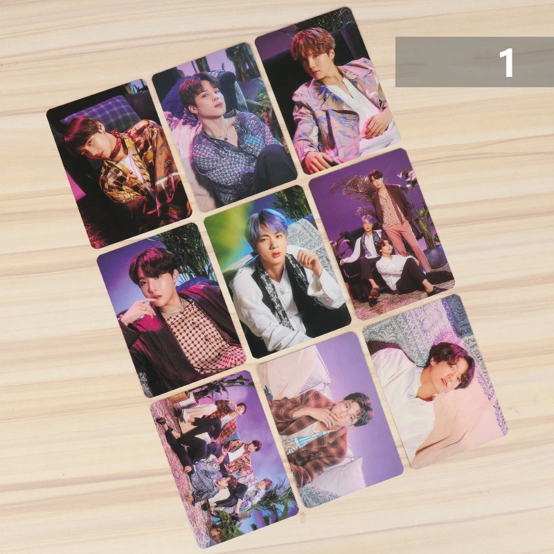 1 8 шт./компл. Kpop Bangtan boys Фотокарта Япония официальный Fanmeeting VOL.5 Волшебная лавка Розовый фотоальбом карты элегантная упаковка kpop - Цвет: 1