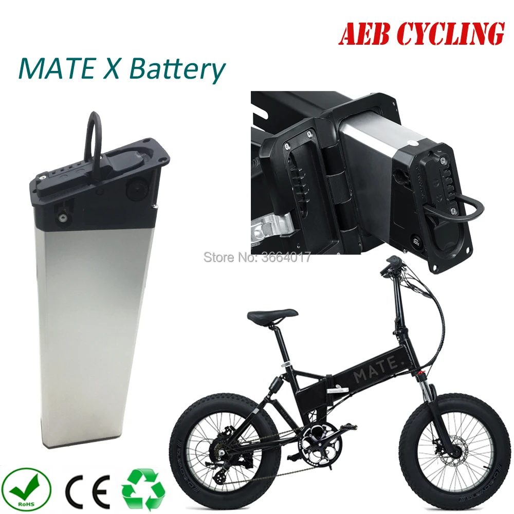 Сменный аккумулятор MATE X 696Wh 840Wh 48V 14.5Ah 48V 17.5Ah литий-ионный аккумулятор для складываемый электровелосипед с зарядным устройством