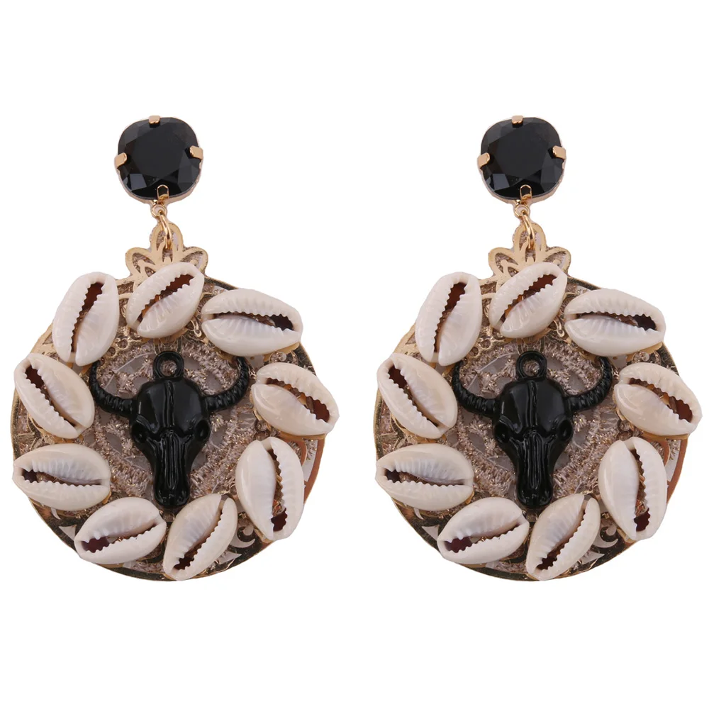 Женские серьги-подвески в богемном стиле новый дизайн | Украшения и аксессуары