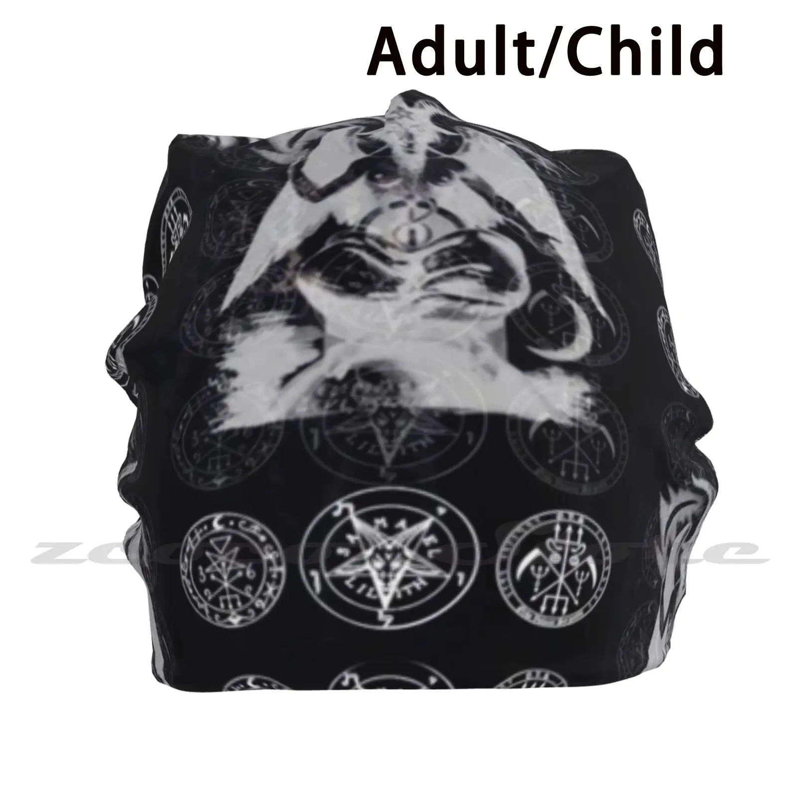 Шляпа Baphomet для творчества вязаная шапка женская сохраняющая тепло эластичная
