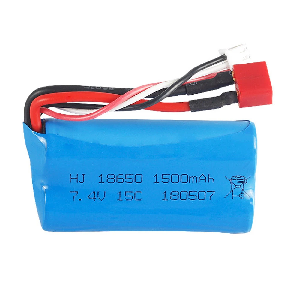 Комплект зарядного устройства T-plug 18650 для Wltoys 12428 12423 12401 12402 12403 1/12 игрушки