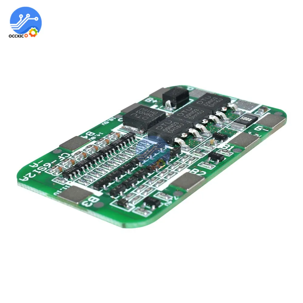 Bms 6S 15A 18650 Защитная плата для заряда батареи для 6 упаковок литий-ионный аккумулятор 18650 аксессуары балансировочный аккумулятор 25,5 в