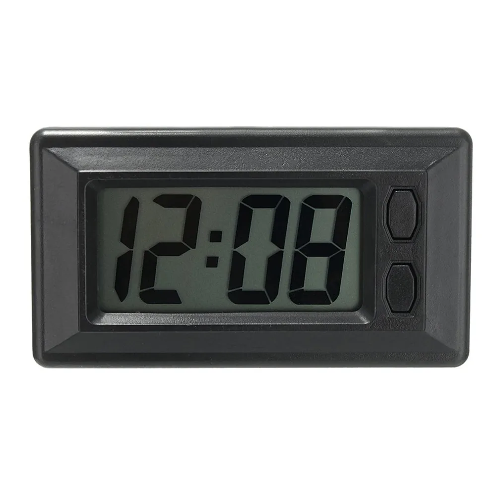 

Ultra-thin LCD Digital Display Car Vehicle Dashboard Clock with Calendar Display Mini Portable Automobile Accessories