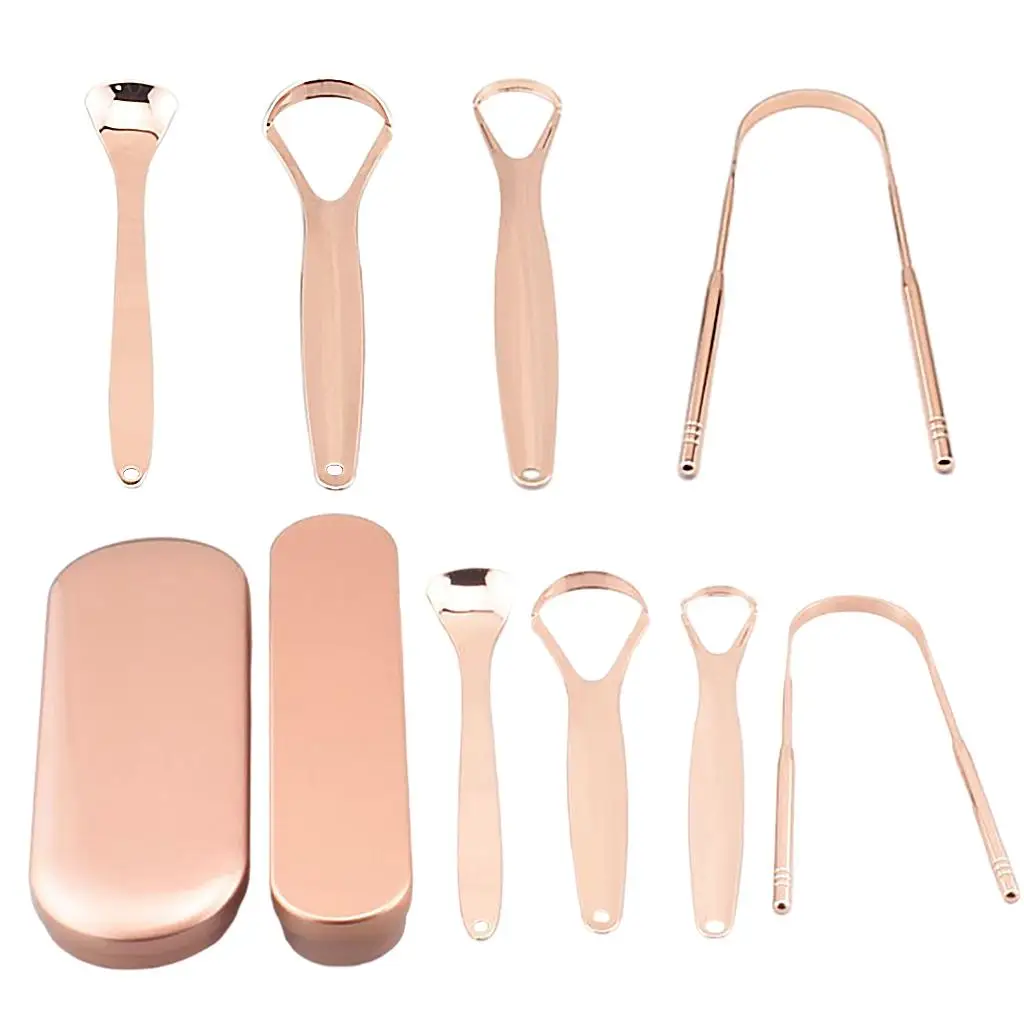 

Tongue Coating Scraper Metal for Adults Kid Fresh Breath