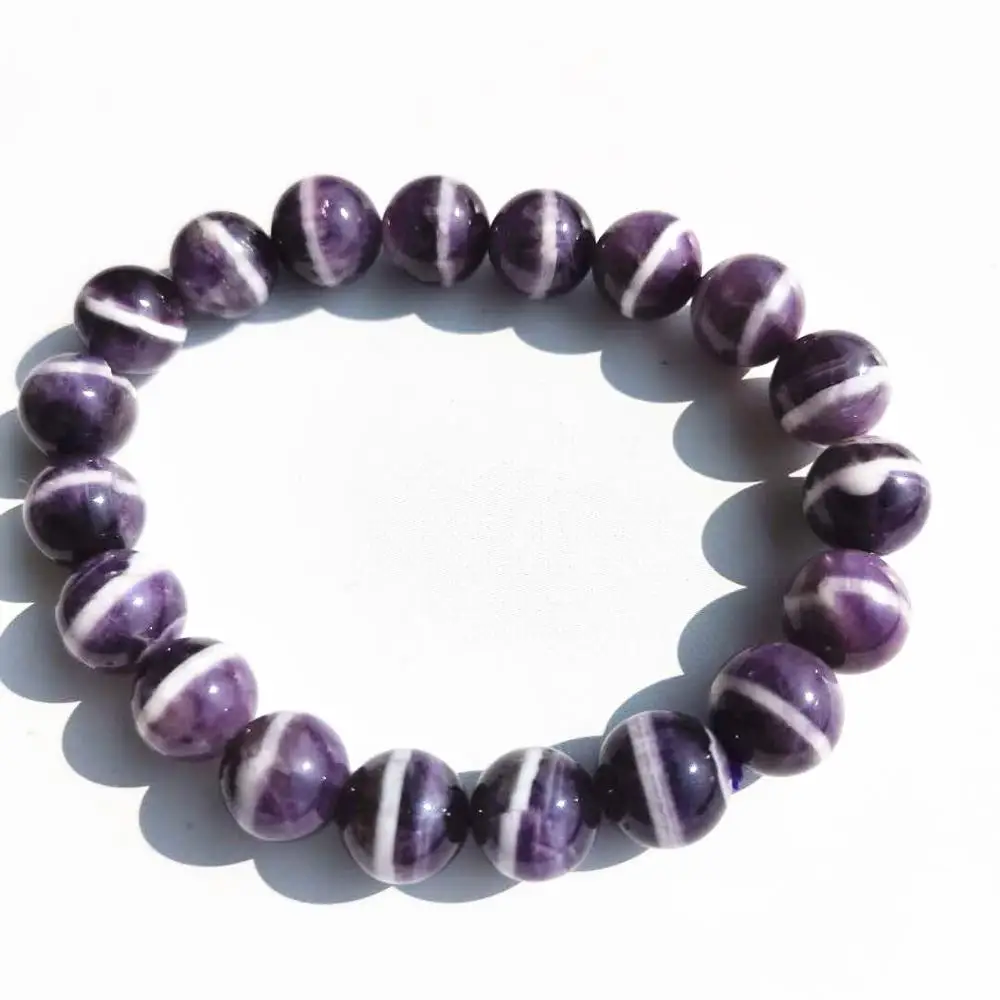 

Natural quartz Crystal Bracelet Dream Amethsyt crystal hand chain