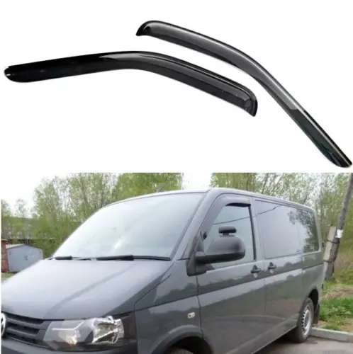 Ветровики для фольц фольцваген транспортер Т5 T дефлекторы окон дождевики