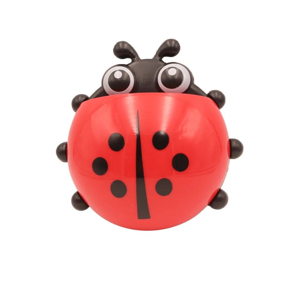 Горячая Распродажа держатель для зубных щеток на присоске божья коровка зубная