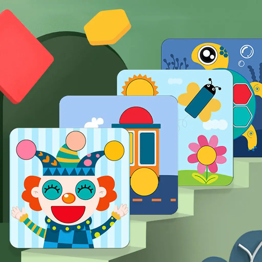 

Многофункциональная детская игрушка Монтессори из деревянных блоков и досок