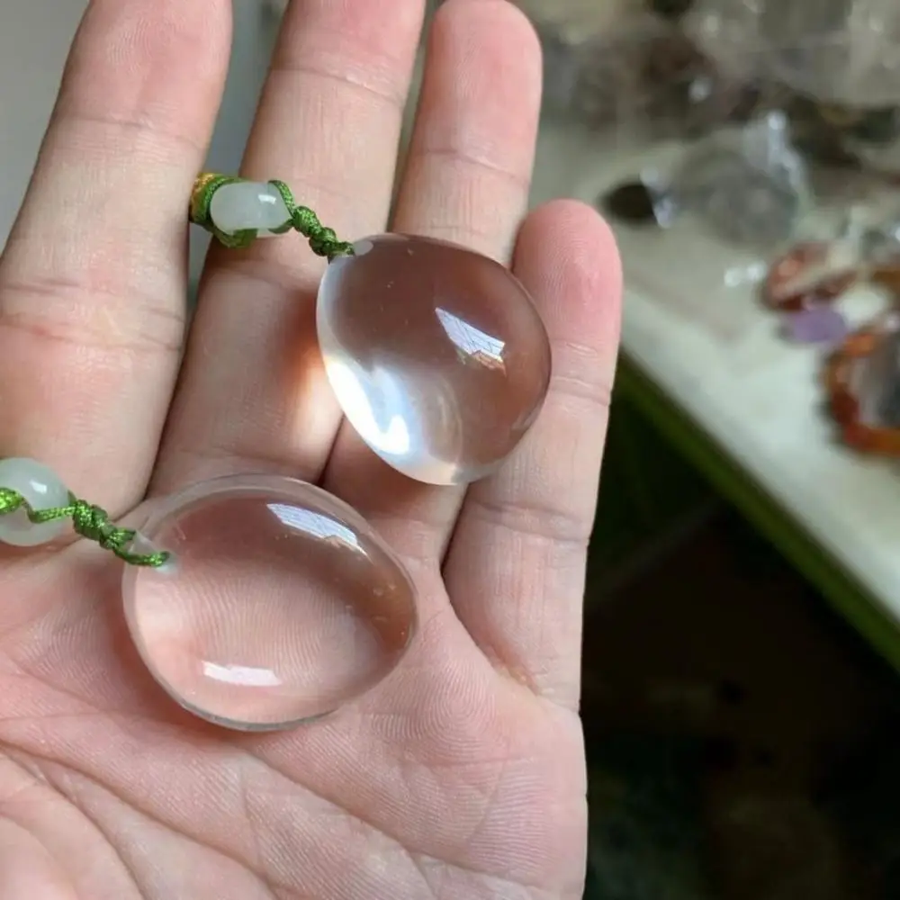 Белое ожерелье с кварцевыми кристаллами кулон украшения из природного