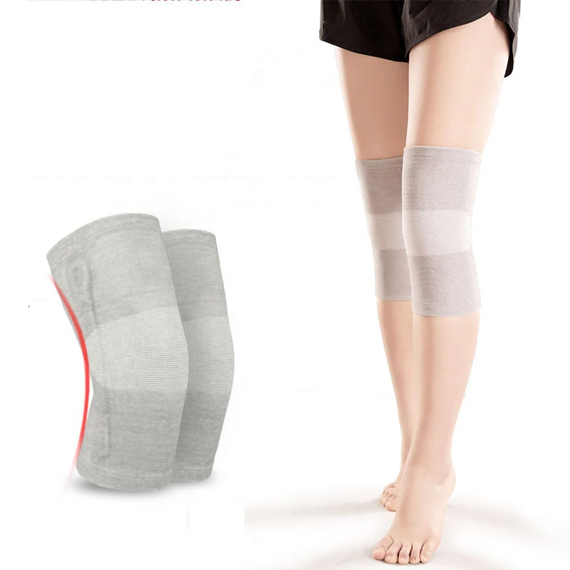 

CHAOBA 2PCS Stretch Warm Knee Brace Support Belt Outdoor Sports Knee Brace Nylon Belt Elastic Braided Knee Support