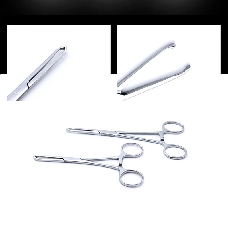 

Q1QD 14/16/18cm Hand Tool Hemostatic Forceps Pet Hair Clamp Fishing Locking Pliers Stainless Steel Epilation Tools Ergonomic
