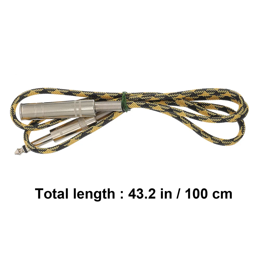 

1Pc Poratble Machine Cord Safe Extension Cord Hook Line (Yellow)