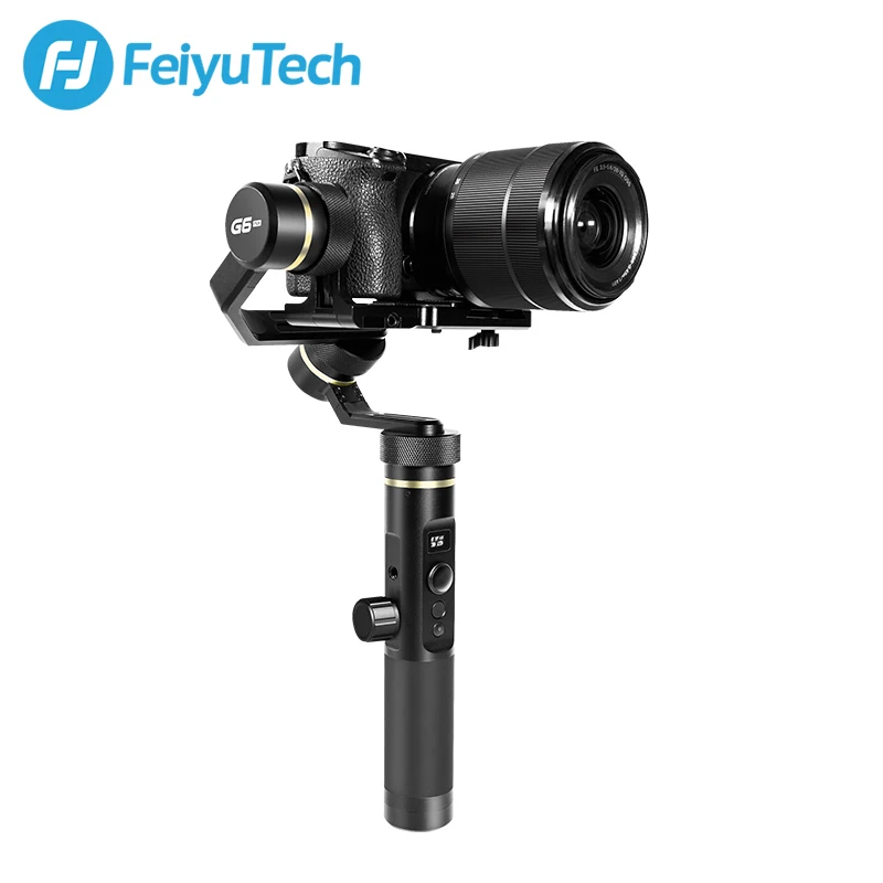 G6 Plus Only FeiyuTech Feiyu G6 Plus камера Gimbal смартфон стабилизатор для беззеркальной камеры s Gopro Hero 7 6 5 sony RX0 iphone samsung s8 - Цвет: G6 Plus Only