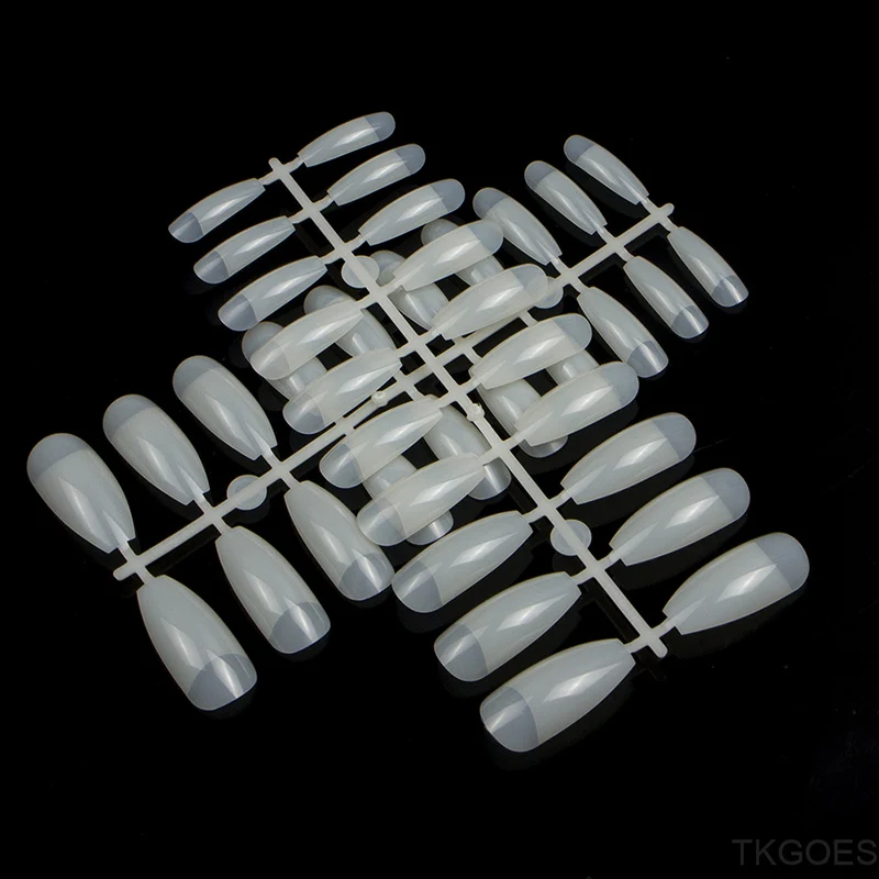 5 комплектов профессиональных длинных гвоздей для балерины гроб 3 вида цветов