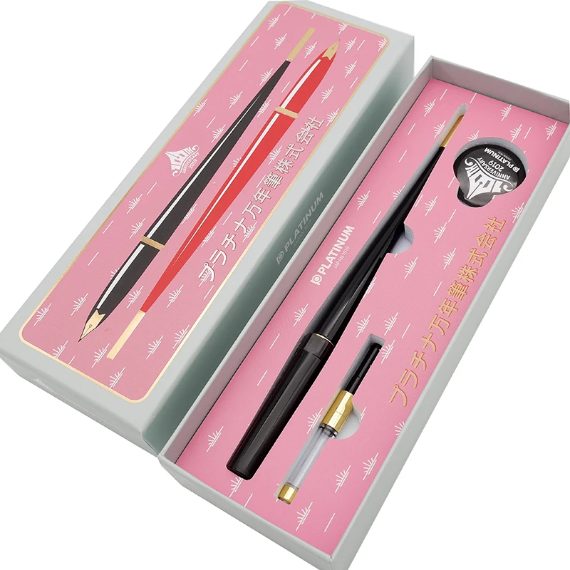 Перьевая ручка с золотым наконечником 14 карат длинным стержнем KDP-3000A в стиле