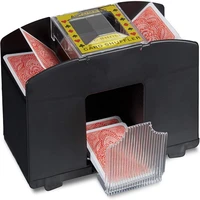 automatic poker card shuffler board games battery operated playing cards shuffle 2 deck automatic hand crank