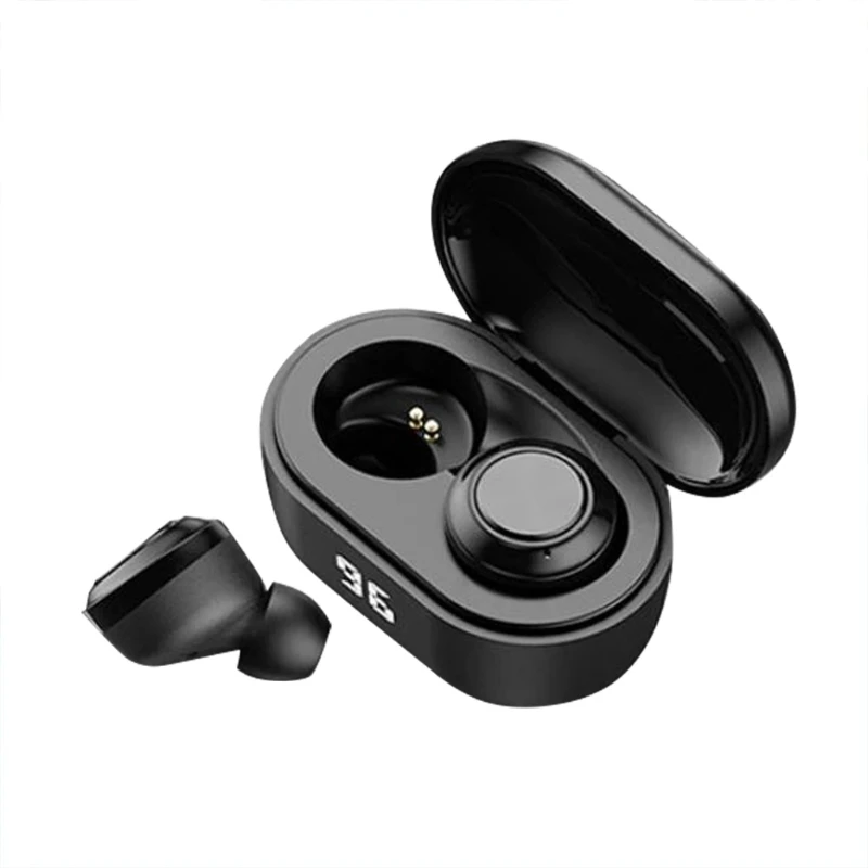 

A6 Wireless Earbuds Bluetooth-compatible 5.0 TWS Stereo Earphones w/ Charging Case in Ear Headset IP5 Noise Cancelling