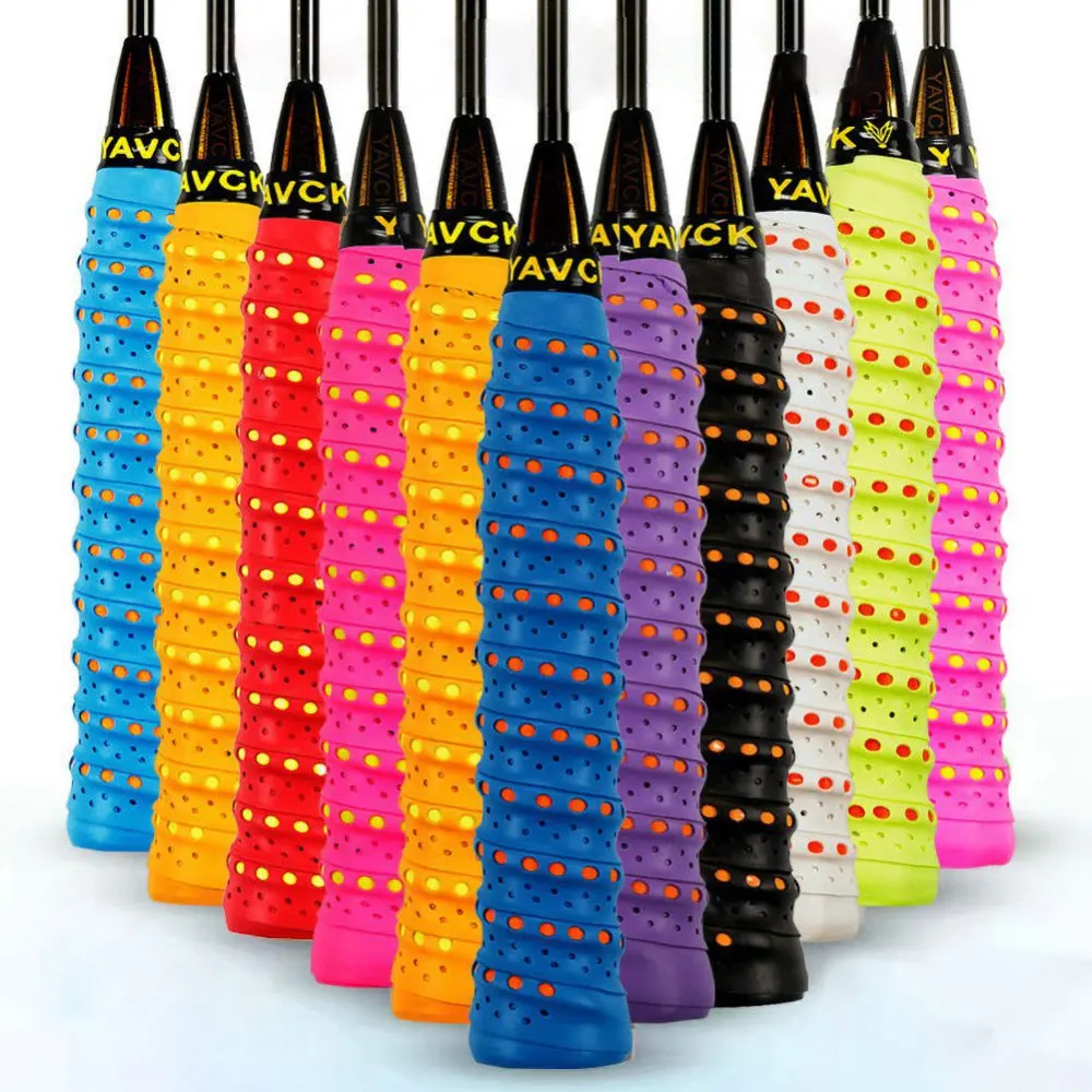 

2 * Нескользящая лента-держатель, впитывающая пот лента для ракетки, рукоятка для тенниса, бадминтона, сквош-лента, противоскользящие повязки на голову