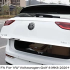 Автомобильный Стайлинг, крышка багажника, крышка багажника, отделка багажной двери, молдинговая полоса для бампера VW Volkswagen Golf 8 MK8 2020 - 2022