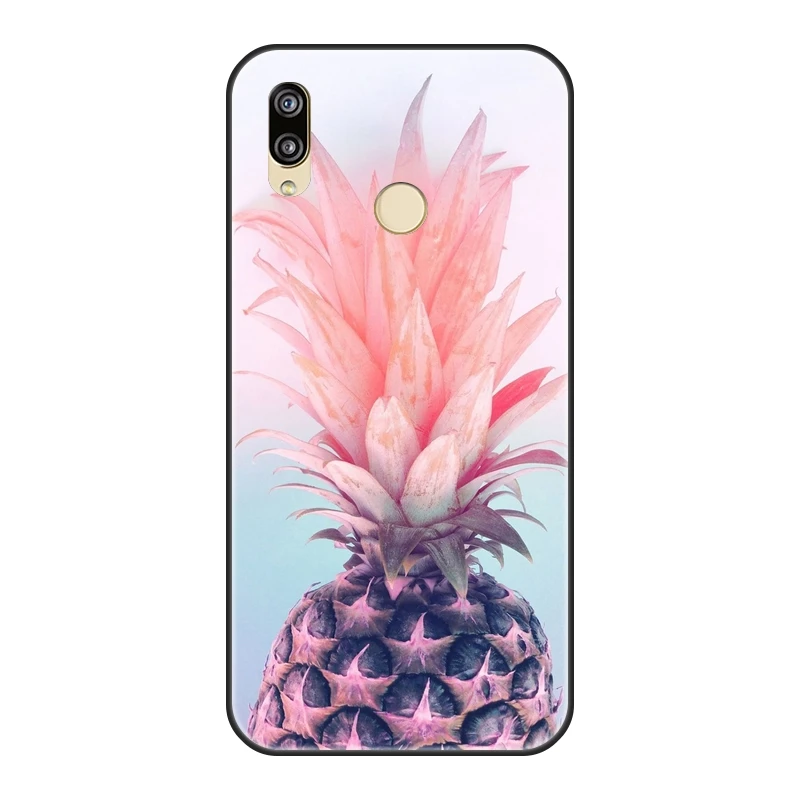 Чехол с ананасом для телефона Huawei P9 P10 Plus P20 Lite Pro P Smart силиконовая задняя крышка P8