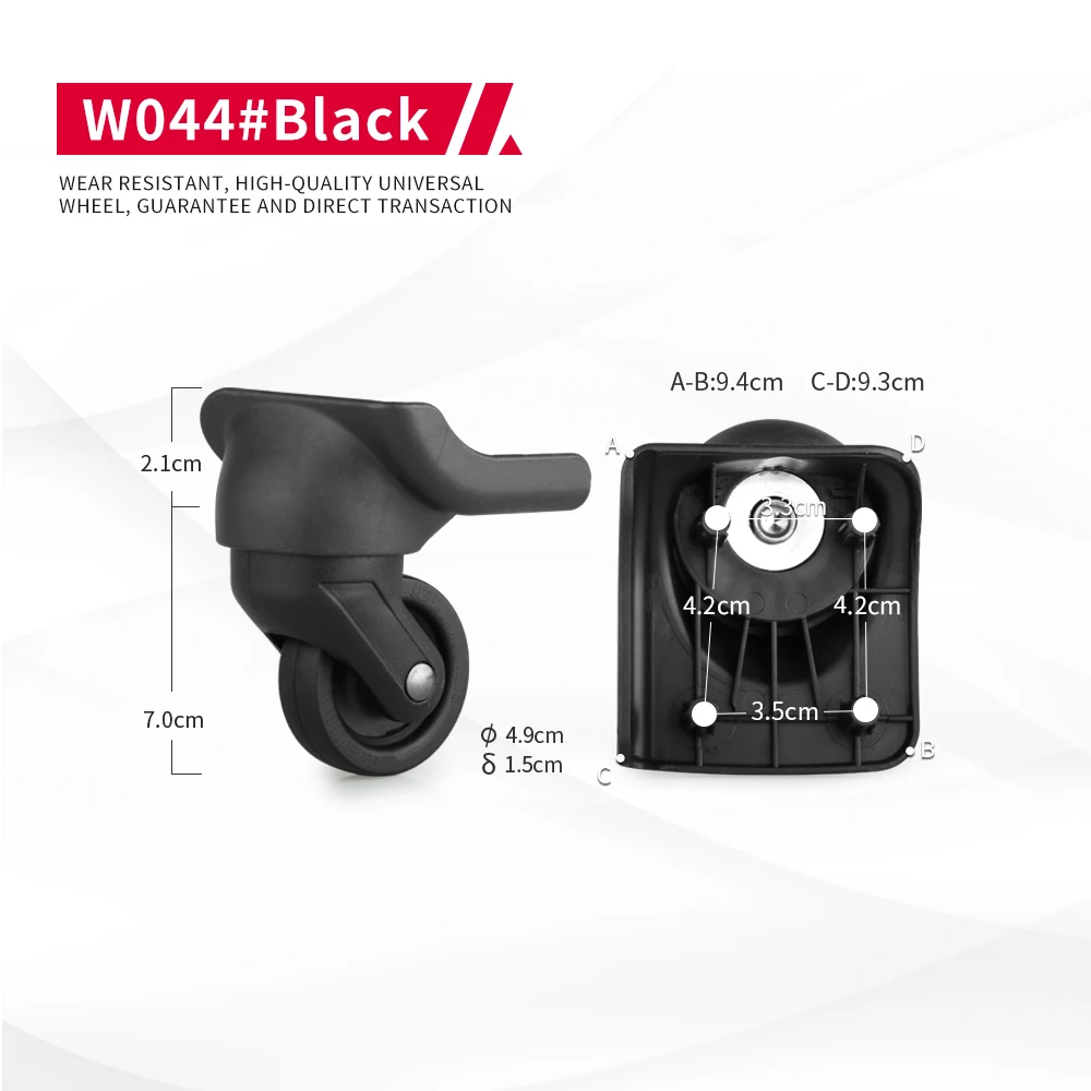 DILONG Ai Hua Shi Trolley luggage wheel universal accessories mute travel replacement pulley | Багаж и сумки