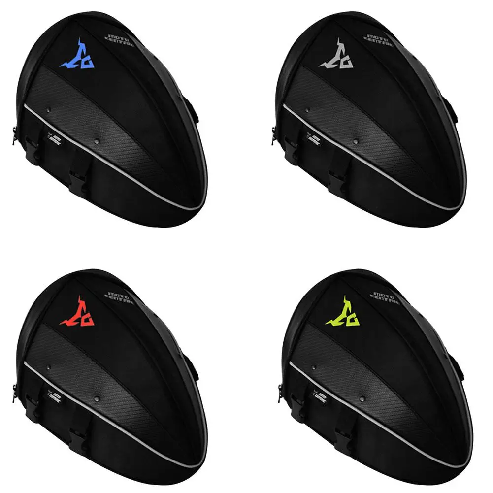 

Motorcycle Rear Back Seat Bag Tail Motorcycle Storage Waterproof Back Hump Bag MC02 calm