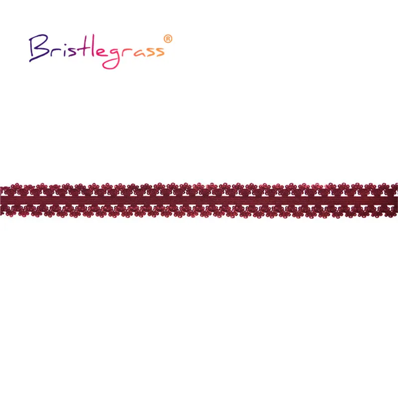 BRISTLEGRASS 2 5 10 ярдов 3/4 &quot20 мм Пико петля Корона оборками кружевной отделкой резинки
