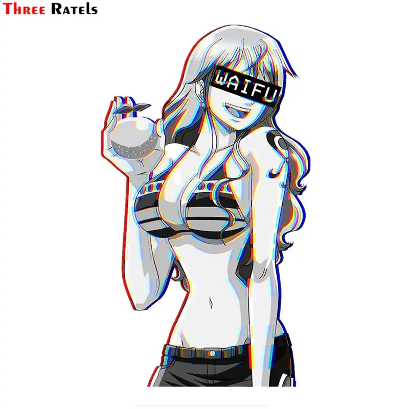 

Трехмерные наклейки Three Ratels FC443 нами, с героями мультфильмов, для автомобиля, для секса, аниме