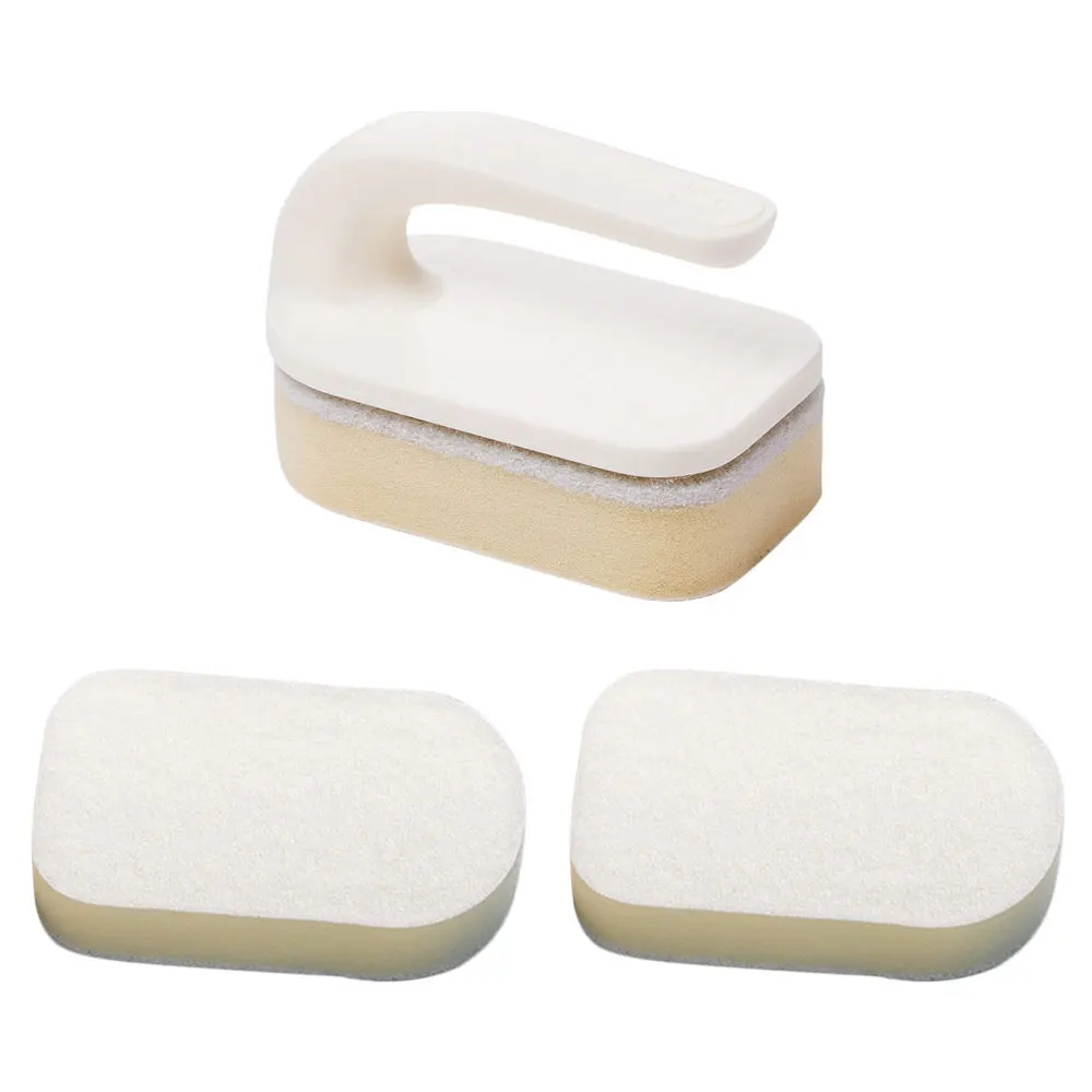 

Countertop Brush Convenient Kitchen Cleaning Brush Sponge Scrubber with Handle