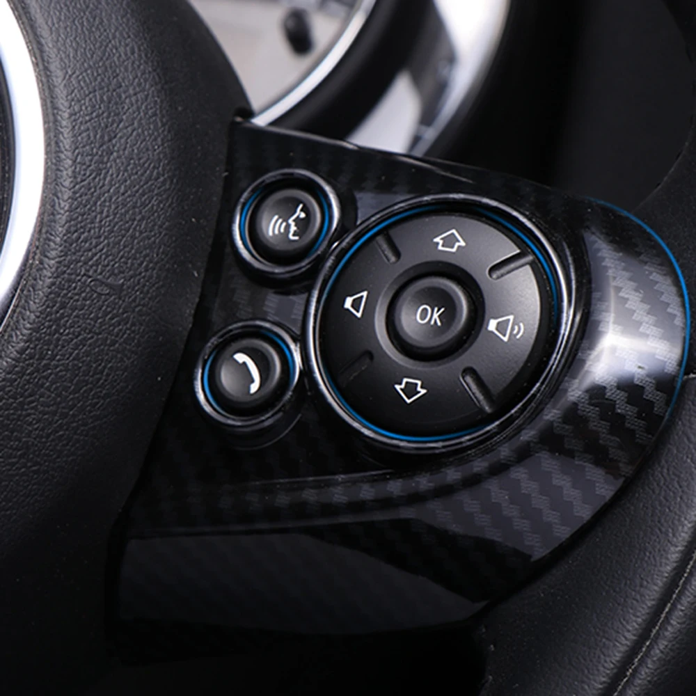 Чехол рулевого колеса автомобиля оболочка наклейка из углеродного волокна для