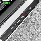 Защитная Наклейка на дверь автомобиля Nismo из углеродного волокна для Nissan Sylphy Tiida Sunny QASHQAI MARCH LIVINA TEANA X-TRAI, 4 шт.