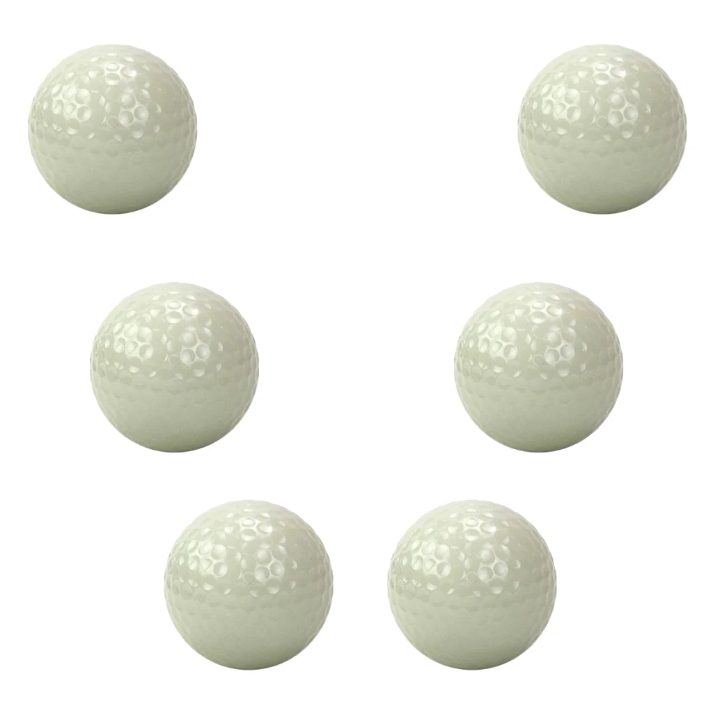 

Pack Of 6 Reusable Luminous Golf Club Ball Reliable Dark Club Ball Golf Gift