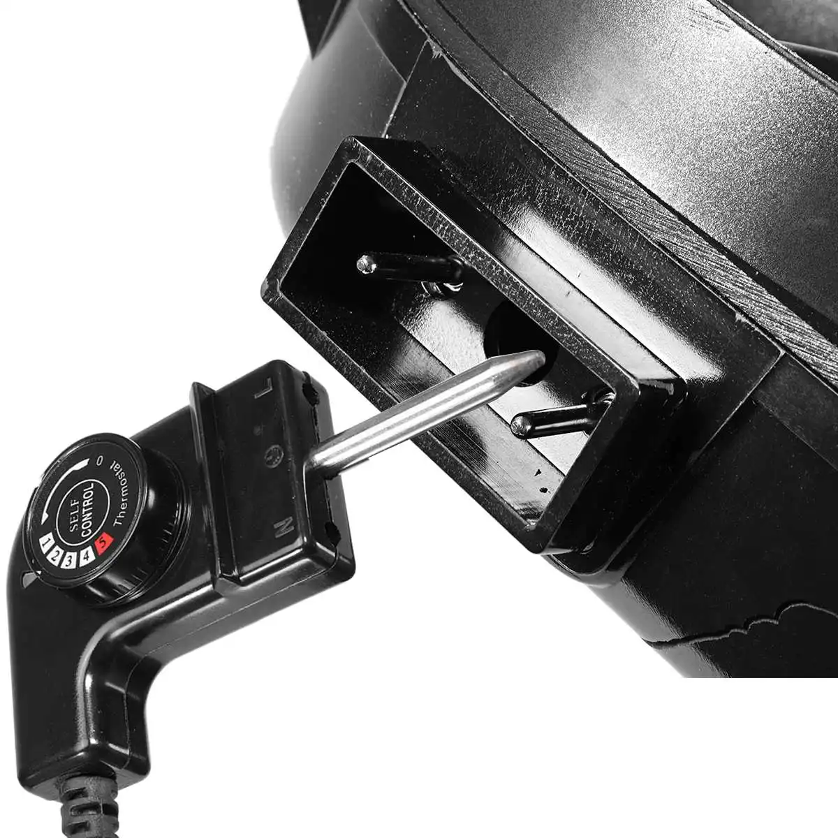 Электрическая духовка 1200 Вт 2 в 1 110 В Бездымная сковорода для барбекю Shabu