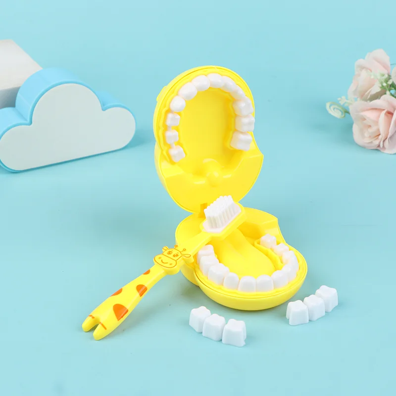 

Детская развивающая щетка для раннего развития с жирафом