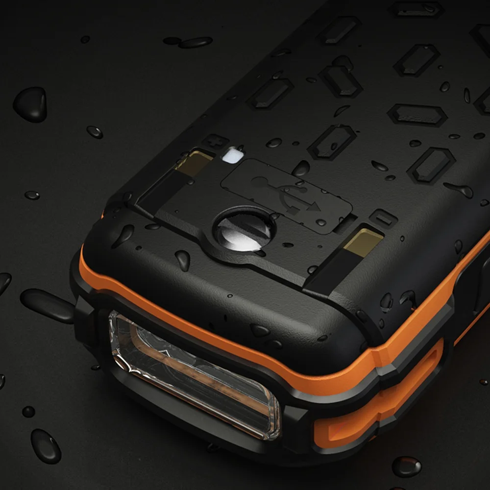 Tanie SENHAIX GP8800 Szynka Walkie Talkie Bluetooth Wodoodporna TPU Programowanie Bluetooth LED Blask Transceiver