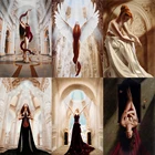 Алмазная живопись сделай сам, богиня, ангел, церковь, 5D мозаика, полноразмерная круглая алмазная живопись, Постер, домашний Настенный декор, украшение комнаты