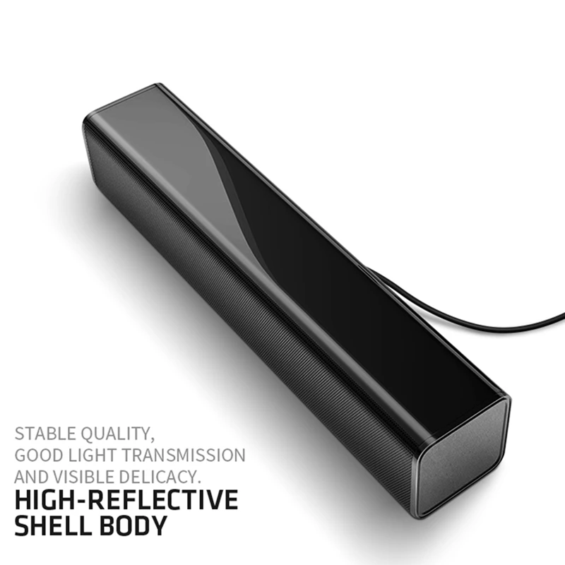 

USB Computer Speaker Portable USB Speakers Wired Stereo Sound Bar USB Powered Speaker Multimedia Speaker Music Player