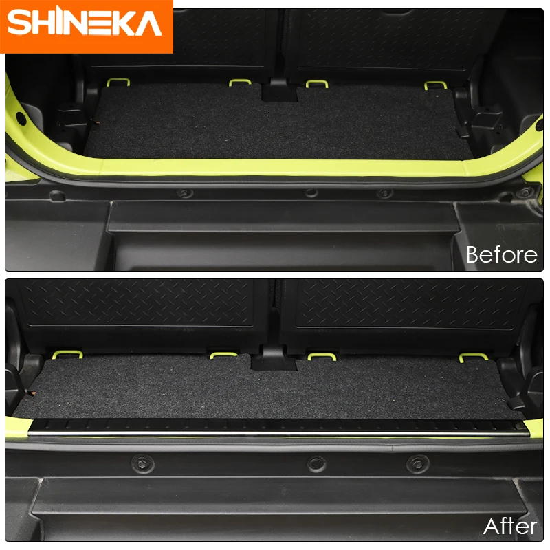 Хромированная накладка SHINEKA для Suzuki Jimny JB74 2019 + из нержавеющей стали внутренняя