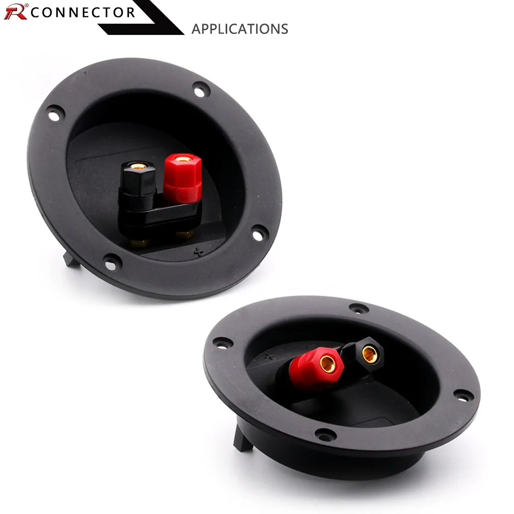 10 шт. лидер продаж высококачественные клеммы для пар красный черный разъем