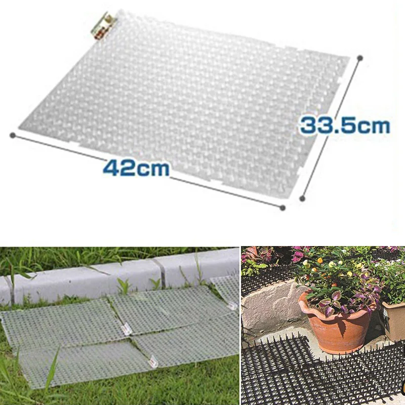 Домашние животные сдерживающий Открытый коврик против котов шипы для собак